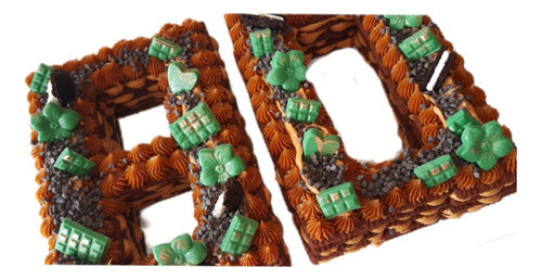 Decorated Number Chocotorta Variety of Designs 0