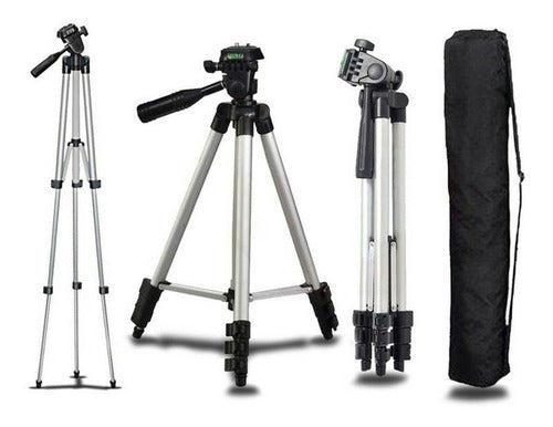 TRIPOD -GENERICA Telescopic Tripod 2 In 1 Adapter for Cell Phones and Tablets 1