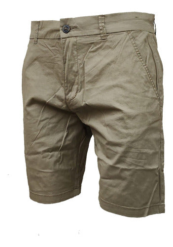 Walk Men's Chino Cut Bermuda Shorts - Imported 1