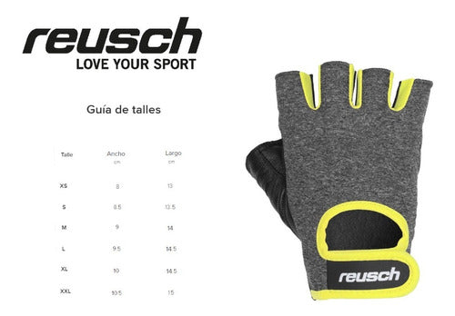 Reusch Gym Gloves for Women - Padded Cycling Slim 3