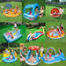 Inflatable Baby Pool Ball Pit with Sunshade + 50 Balls + Inflator 2