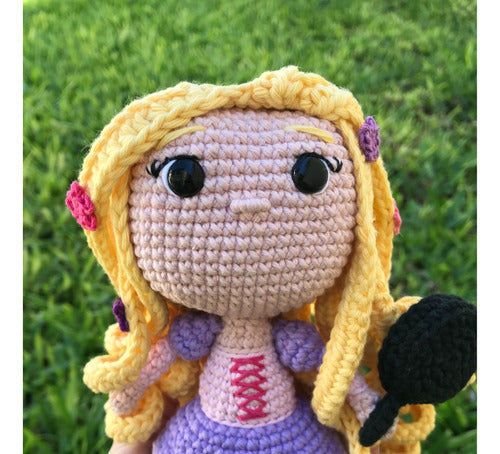 Rapunzel Amigurumi Crochet Doll from Tangled 4