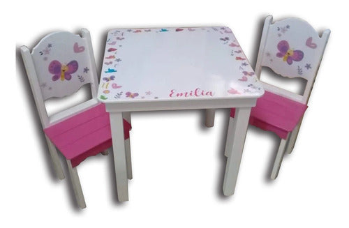 Crecer en Colores High Educational Kids Table 60x60x60 0