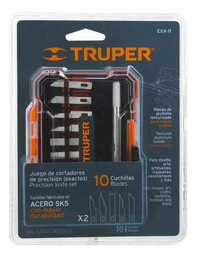 Juego De Cutter Truper 11 Piezas Exa-11 - Lnf 1