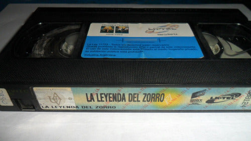 Vhs La Leyenda Del Zorro ( The Legend Of Zorro, 2005) 0