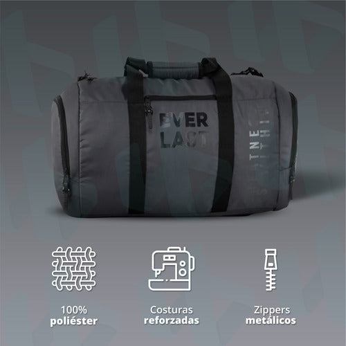 Everlast Original Sports Bag Urban Large Pocket Gym Boxing Travel Reinforced Unisex 4