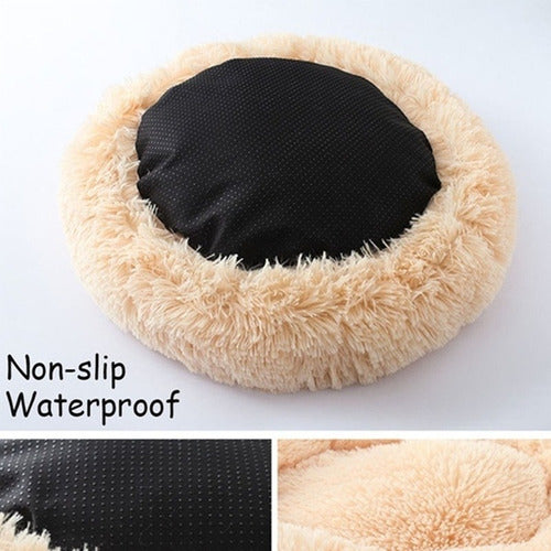 Cama Puff Plush Redonda / Perro - 110 Cm 5