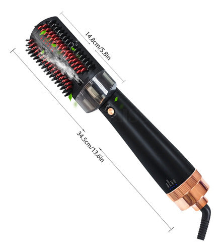 Mania-Electronic Premium Quality Infrared Straightener Dryer Brush 4