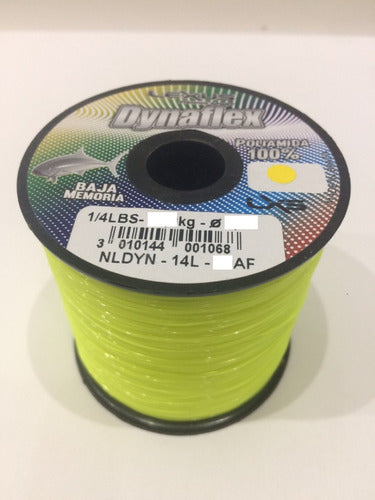 Lexus Nylon Para Pesca Dynaflex 1/4lbs 0.40mm 11 Kg 1