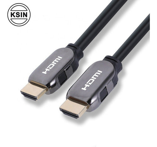 KSIN Cable HDMI 2.1 Premium 8K 4K 120Hz HDR10 eARC 48 Gb 3m 1