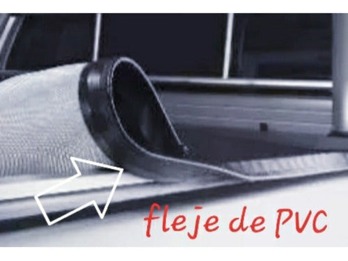 Fleje Plástico Para Lonas Con Estructura De Alumino(1 Metro) 0