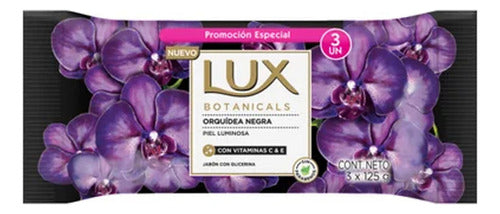 Jabón En Barra Lux Orquídea Negra X3 Multipack 120 G 1