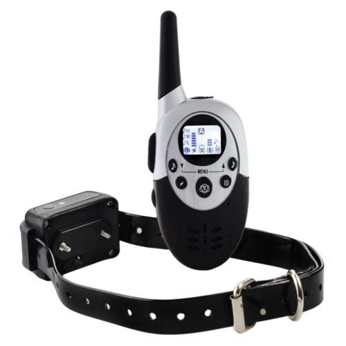 1100 Control Remoto Recargable Lcd Electric Shock Collar U.s 0