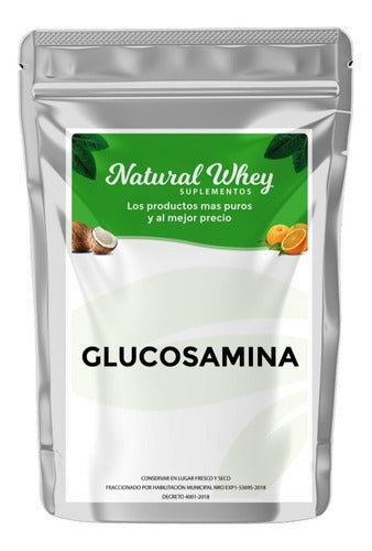 Natural Whey Suplementos Glucosamina Sulfato Puro USP 250 Gr 0