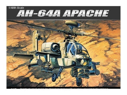 Academy Helicopter Apache AH-64A 1/48 Supertoys 0