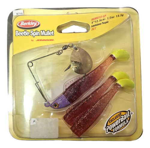 Berkley Spin Beetle Spinner Lure + 2 Spare Parts 13.5g 1