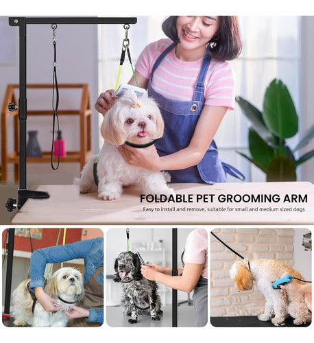 Mesa Plegable Para Perros Pequeños Con Brazo De 94 Cm 6