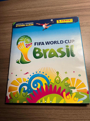 Álbum Panini Mundial Fifa Brasil 2014 Completo Tapa Blanda 0