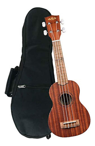 Kala Ka-15s Ukelele Soprano De Caoba Con Estuche Blando De U 0