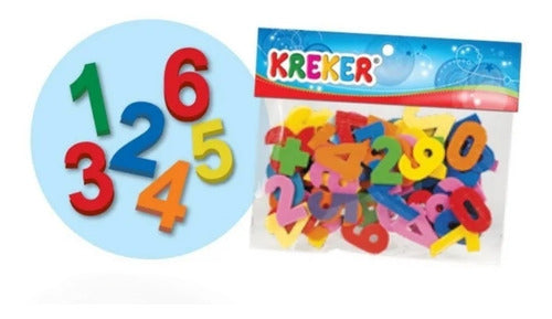 Numeros De Goma Eva Para Aprender Jugando Oferta! 0