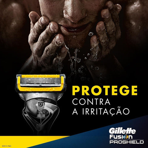 Carga Refil Gillette Fusion Proshield 5 - 10 Cartuchos 7