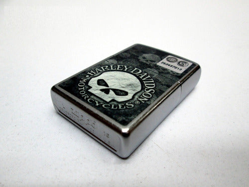 Zippo Genuine Lighter Model 29503 Harley Davidson Lifetime Warranty 1