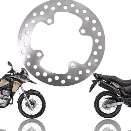 Disco De Freno Trasero Xre300 2009/2014 Mk Motos #03 0