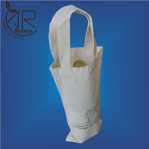 Ar Bolsas - Canvas Tote Bag Design Cups 15 X 35 Pack of 100 Units 4