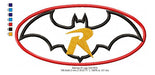 Elma Matrizes Matriz Para Bordados Maquina Batman Y Robin Logo 4233 2