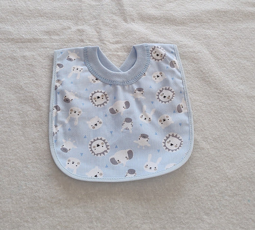 Waterproof Bibs with Cotton Pique Front 6