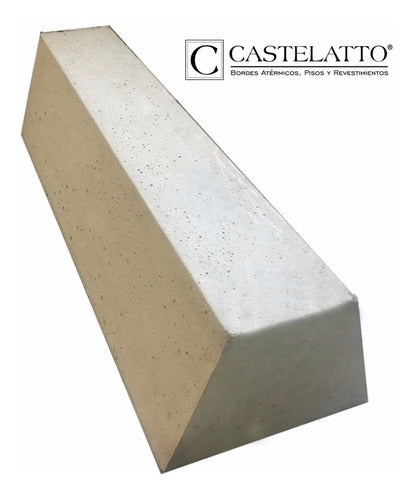 CASTELATTO Topes De Estacionamiento Hormigon 60x10 Cemento Resistentes 0