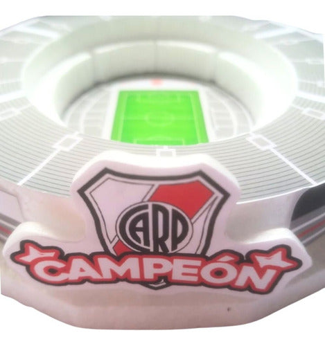 Adorno Para Torta Cancha De River Replica El Monumental 0