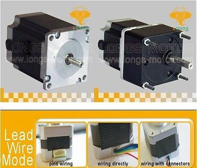 Nema23 1pc En 425oz 3.0A CNC Stepper Motor 4Wires 23HS9430 4