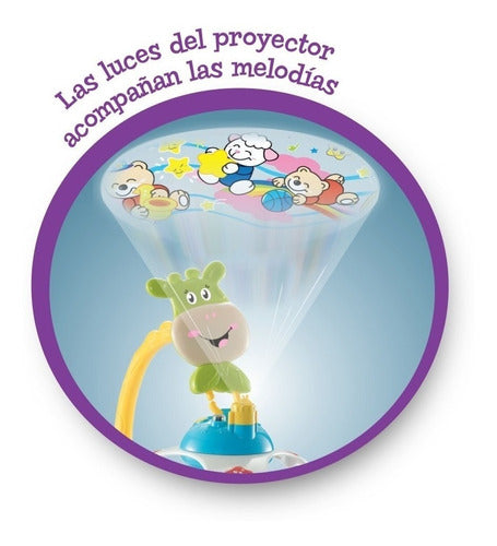 El Duende Azul Musical Projector Crib Toy and Rattles TM1 6686 4