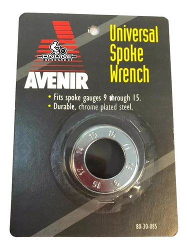 Avenir 8 in 1 Spoke Nipples Adjusting Tool - Original 0