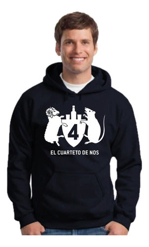 LyO_ _Store Unisex Hoodie El Cuarteto De Nos 6