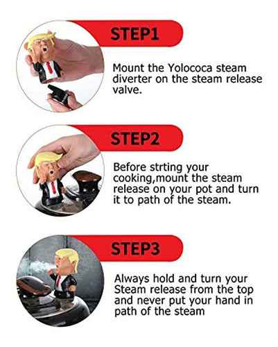 Yolococa Steam Diverter, Pressure Release Diverter 3