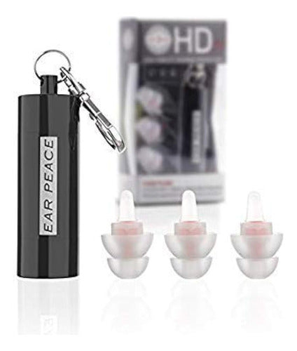 Ear Peace Tapones Para Los Oídos De Concierto Earpeace HD: Protección 0