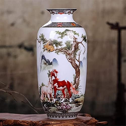 ECYC Handcrafted Chinese Ceramic Flower Vase 1