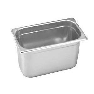 Gastronorm Stainless Steel 1/4 GN Tray 15 cm Buffet Catering Hotel 1