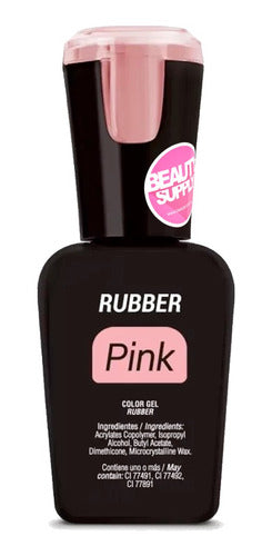 Organic Nails Top Rubber Pink Organic Colorgel 15ml 0