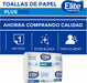 Toalla Papel Blanca Intercalada De Mano Elite 6269 2500 Unid 2