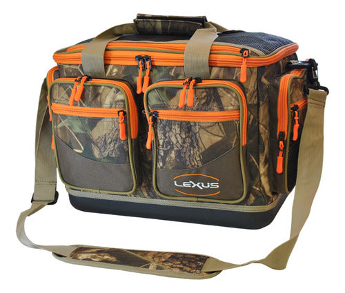 Bolso De Pesca Camuflado Base Rigida Realtree 0