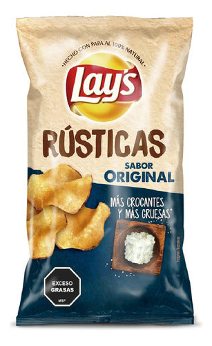 Lay's Classic Rustic Fries 160 Grs 0