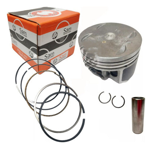 Sam Complete Piston Kit for Bajaj Rouser 135 + Measurements 6