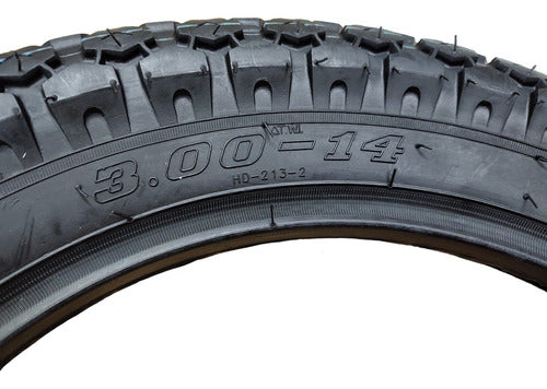 Celimo Kit Front and Rear Tires Mondial Max 110 2020-2023 5