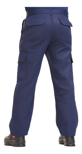 Navy Blue Cargo Work Pants - Size 44 4
