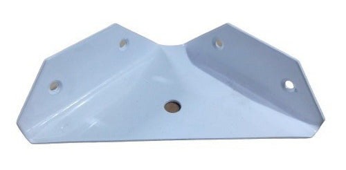 Rotech Internal Hanging Shelf Bracket with Wings White X 10 Units 0