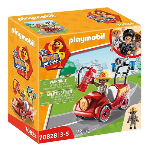 Playmobil Mini Fire Truck Duck On Call Febo 0