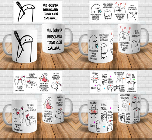 Imprimi Kits Diseños Plantillas Flork Para Sublimar Tazas Canciones #5 5